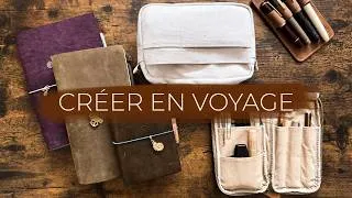 Miniature : Papeterie & journaux de juillet ☀️ Couleurs estivales + mon kit créatif de voyage