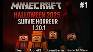 Miniature : REDIF: Minecraft Halloween 2025 👻 Survie Horreur ULTRA FLIPPANTE en 1.20.1 (#1)