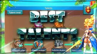 Miniature : TUTO FACILE : Les Meilleurs SETS DE TALENTS Sur Lords Mobile 2025 !