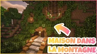 Miniature : [TIMELAPSE] CREATION UNE MAISON DANS LA MONTAGNE ! 🌳   MINECRAFT CREATION KLEFFIE
