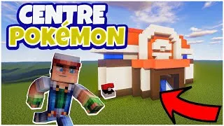 Miniature : [TUTO FACILE] Construire un Centre Pokémon sur Minecraft ! TUTO BUILD ! Kleffie Pokémon x Minecraft