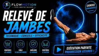 Miniature : RELEVÉ DE JAMBES 🔥 Bas des Abdos, Ventre Plat et Gainage | Technique Parfaite
