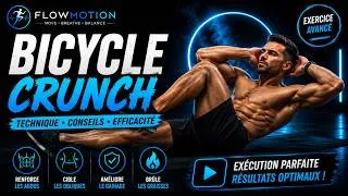 Miniature : Bicycle Crunch : L’Exercice Ultime pour des Abdos en Acier 🔥 Technique Complète & Conseils #fitness