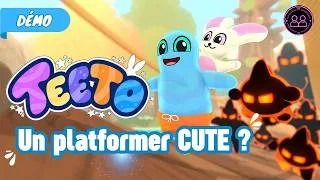 Miniature : 🐰 Teeto - Un platformer 3D ultra déjanté [ DÉMO FR ] avec @Xo_rux