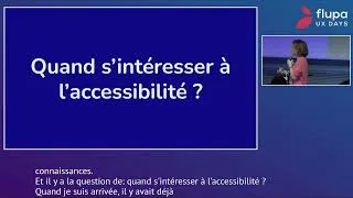 Miniature : REX de Anne-Sophie TRANCHET : AccessibilityOps : passer l’accessibilité à l’échelle