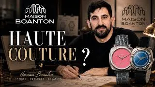 Miniature : Une montre haute couture ? avec Maison Boanton