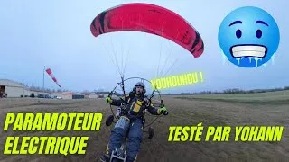 Miniature : ULM Electrique : Yohann test le paramoteur FlyingOhm V3 !