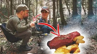 Miniature : WOODSMAN + WOODSGIRL #bushcraft #naturelovers
