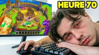 Miniature : Survivre 70 heures NON STOP sur Minecraft Hardcore...