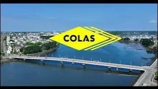 Miniature : Vidéo Drone - COLAS- Travaux de gros entretien - Pont des Indes entre Lorient et Lanester - Morbihan