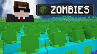 Miniature : J'ai commandé 100 zombies pour finir Minecraft !