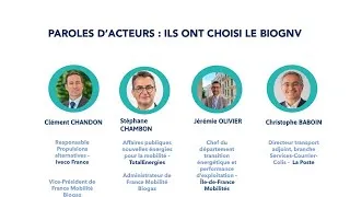 Miniature : Table ronde, paroles d'acteurs : Ils ont choisi le BioGNV