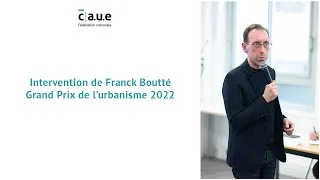 Miniature : Intervention de Franck Boutté - Conférence des Présidents du réseau CAUE - 02/02/23