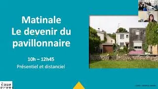 Miniature : Webinaire - Matinale sur le devenir du pavillonnaire - 12 janvier 2023