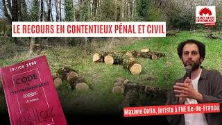 Miniature : Formation juridique : le recours en contentieux pénal et civil