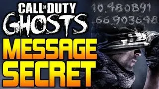 Miniature : COD GHOSTS : Infos campagne, message secret, histoire et scénario - NEWS #4