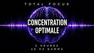 Miniature : Concentration Inébranlable | Ondes Gamma 40Hz pour Productivité Maximale