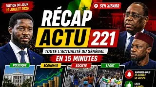 Miniature : 🇸🇳 RÉCAP ACTU 221 | Toute l’actualité du Sénégal 