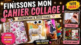Miniature : Tuto zen : mon cahier de collage terminé ✂️ (Partie 2)