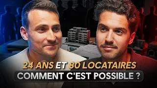 Miniature : Il a 24 ans et 80 locataires : on voulait savoir comment c'est possible