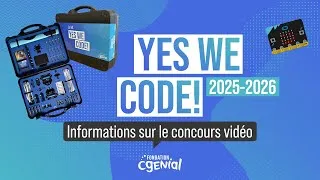 Miniature : Informations sur le concours vidéo Yes We Code!