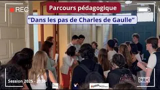 Miniature : Parcours "Dans les pas de Charles de Gaulle" - Concours d'éloquence 2026