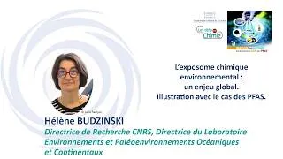 Miniature : L’exposome chimique environnemental : un enjeu global ; illustration avec les PFAS - H. BUDZINSKI