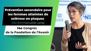 Miniature : Prévention et femmes atteintes de sclérose en plaques | 14e Congrès de la Fondation de l’Avenir