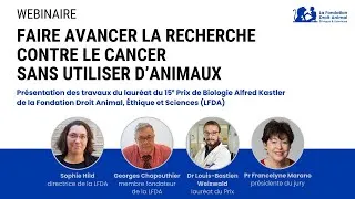 Miniature : Webinaire | 🐁 Faire avancer la recherche contre le cancer sans utiliser d'animaux