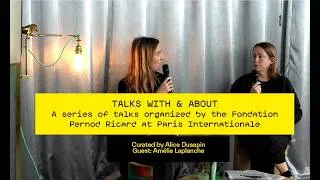 Miniature : TALKS WITH & ABOUT - Amélie Laplancheabout MOREpublishers [FR]