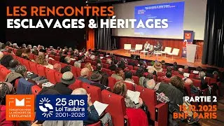 Miniature : Les Rencontres FME : "Esclavages & héritages" à la Bibliothèque nationale de France le 15/12/2025