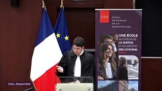 Miniature : Prix Jeunes 2026, ENM promo 2024, réquisitoire 7 : Alexandre VIAL
