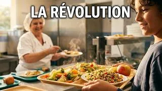 Miniature : Gaspillage et malbouffe : la révolution bio dans nos écoles