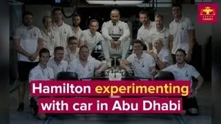 Miniature : Hamilton Experimenting for 2020 in Abu Dhabi