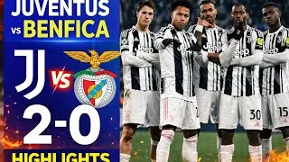 Miniature : JUVENTUS vs BENFICA Match Épique ! Résumé & Moments Forts