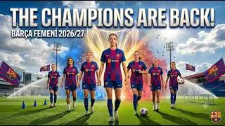 Miniature : 🏆 THE EUROPEAN CHAMPIONS ARE BACK! Barça Femení Return to Training 2026/27