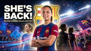 Miniature : 🚨 OFFICIAL: Martina Fernández Returns to Barcelona Femení Until 2029! 🔵🔴