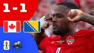 Miniature : Canada 1-1 Bosnia | 12/06/2026 | All Goals #worldcup2026 