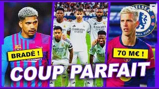Miniature : 2 DÉPARTS CHOCS au Real Madrid, Le Barça BRADE Ronald Araújo, Chelsea S'OFFRE Dani Olmo