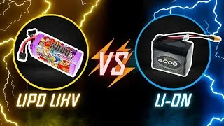 Miniature : Batterie LiHv GNB 6S 3000mAh vs Li-Ion 4000mAh : Le Grand Match !