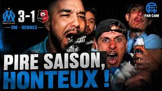 Miniature : OM Rennes (3-1) :Pire saison, honteux ! Les supporters marseillais toujours en colère !