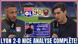 Miniature : Lyon 2-0 Nice : Lyon enchaîne une 13e victoire consécutive et rêve du titre en Ligue 1 !