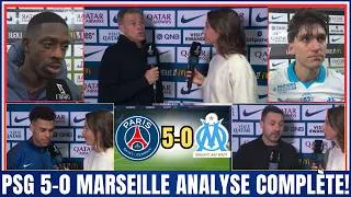 Miniature : PSG 5-0 OM: le PSG humilie Marseille dans le Classique ! Analyses et interviews complètes !