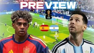 Miniature : Spain vs Argentina Preview | World Cup Tactical Analysis