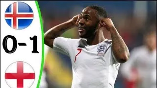 Miniature : Island vs England 1-0 / All Goals and Extented Highlights 2020