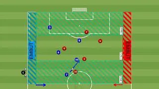 Miniature : INITIATION38_2d : STOP-BALL  (Passage obligatoire par les 3 zones)