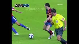 Miniature : Andrés Iniesta vs Sporting Gijón | La Liga 2009