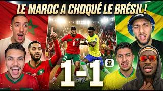 Miniature : 😱 LE MAROC A FAIT TREMBLER LE BRÉSIL ! 🇲🇦🇧🇷 Réactions après un match INCROYABLE ! 🔥