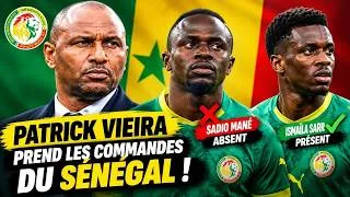 Miniature : PATRICK VIEIRA PREND LES COMMANDES DU SÉNÉGAL : SA  LISTE LES ABSENCES ET LA NOUVELLE ÈRE DES LIONS
