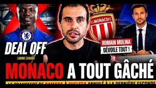 Miniature : ROMAIN MOLINA BALANCE TOUT ! 😱 MONACO A TOUT GÂCHÉ POUR LAMINE CAMARA !